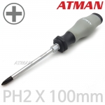 ATMAN 아트만 십자드라이버 AT-2100 ( PH2 x 100mm ) 2번날