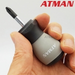 ATMAN 아트만 주먹 십자드라이버 AT-230 ( PH2 x 30mm ) 2번날 주먹드라이버