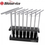 BIKESERVICE 바이크서비스 8pcs T핸들 T복스 스탠드 세트 6각소켓 길이 300mm BS1710