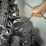 BIKESERVICE 바이크서비스 8pcs T핸들 T복스 스탠드 세트 6각소켓 길이 300mm BS1710