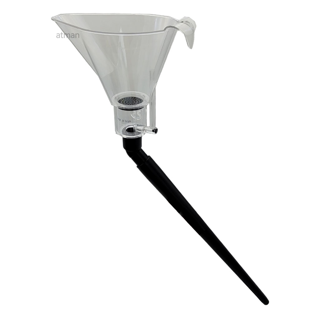 플라스틱 오일깔대기 깔때기 키트 ( 숨구멍 / 45도 롱타입)