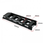 DRC 하이브리드 램프 ( 오프로드 오토바이 적재 사다리 ) 블랙 ( 접이식 - 180cm ) D36-41-618-1