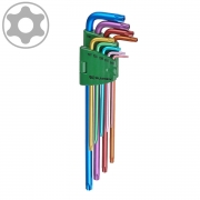 썬키 9pcs 엑스트라 롱 홀별 L렌치세트 홀별렌치 세트 STW-9LCS