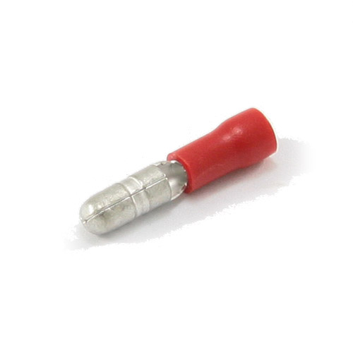 총알단자 (수놈) 선연결단자 PG단자371004(숫놈) - 전선0.5MM-1.5MM(22-16AWG) RED (수량별가격)