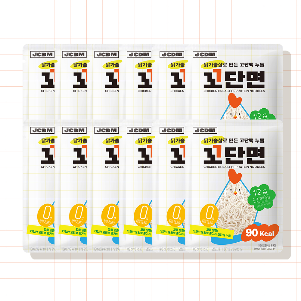 꼬단면 100g X 12EA