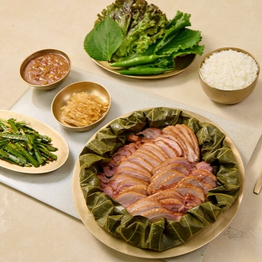 [에쓰푸드 1976] 연잎오리 세트