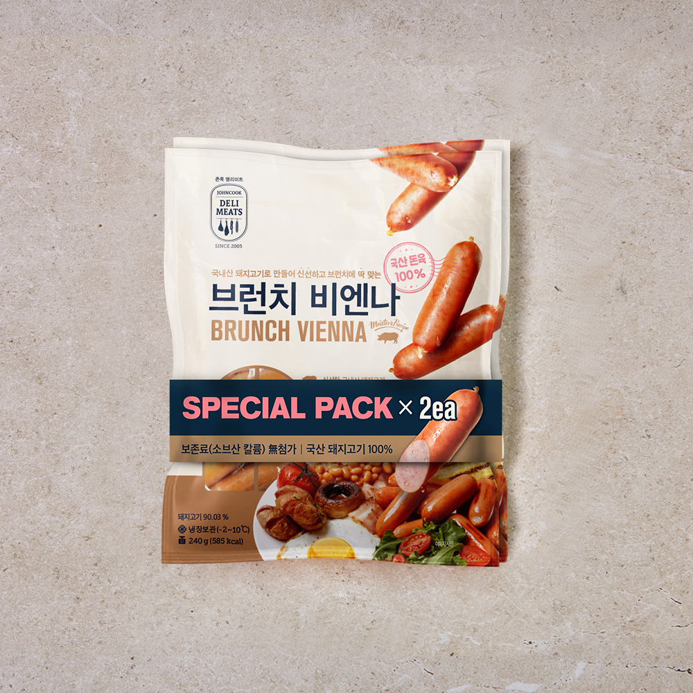 [특가] 브런치 비엔나 240g * 2번들