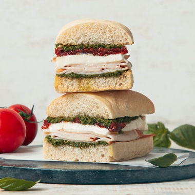 바질 토마토 햄 치아바타 189g