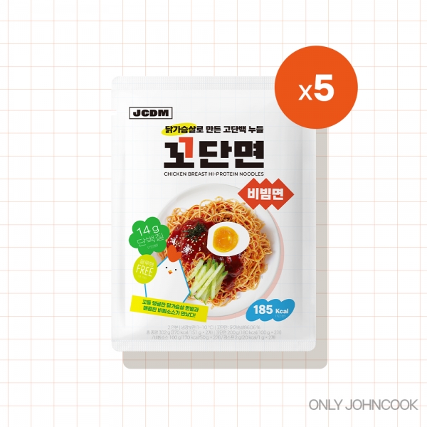꼬단면 비빔면 302 g X 5EA