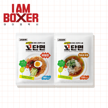 꼬단면 비빔면(1개)+가쓰오 우동(1개) 세트