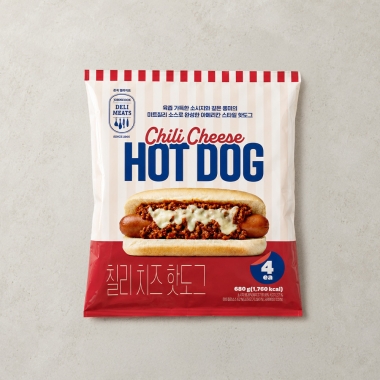 칠리 치즈 핫도그 680 g (170 g x 4개입)