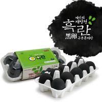 구운계란 참숯란 10개입 /훈제란/흑란