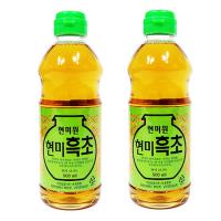 현미 흑초 500ml x 2병 /현미식초