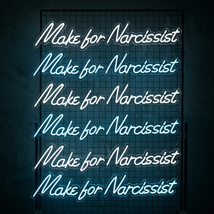 네온사인주문제작 인생네컷 "Make for Narcissist"