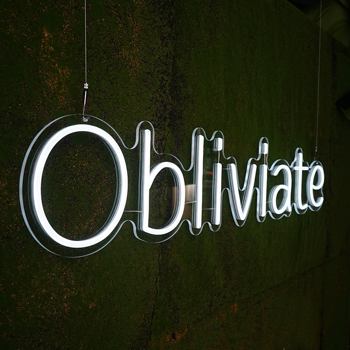 네온사인주문제작 Obliviate