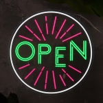 네온사인주문제작 "open"