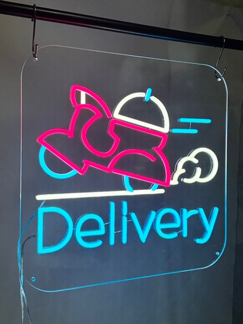 네온사인 전시회 샘플 할인가판매 딜리버리 Delivery네온사인