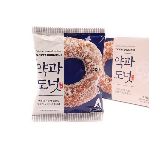 에이원) 약과도넛 60g(1타 12개입) 24.10.01