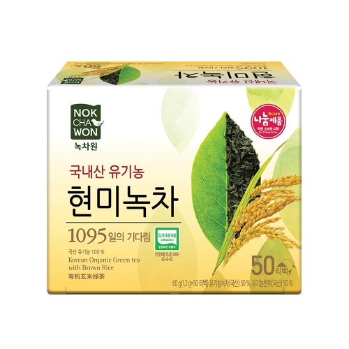 [녹차원] 유기농현미녹차 50티백(유기농 100%)