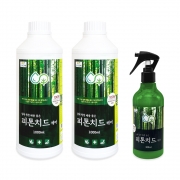 남해편백 피톤치드케어 1000ml+1000ml+300ml 편백수원액 방향 탈취