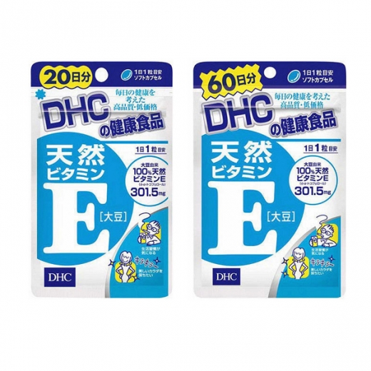DHC 천연비타민E 2종 택1 (20일분/60일분)