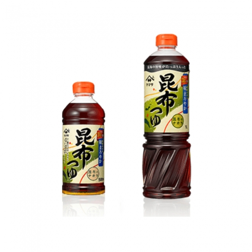 일본 간장 야마사 콤부쯔유 3배 농축 2종 택1 (500ml / 1L)