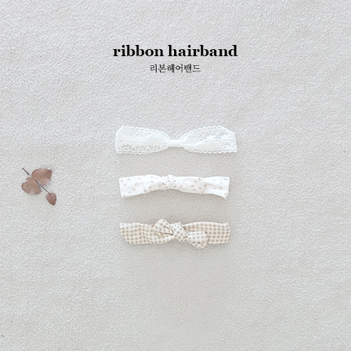 리본헤어밴드