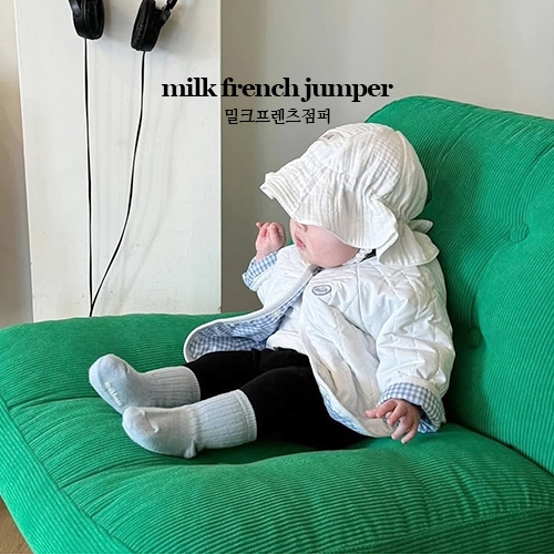 밀크프렌치점퍼 (리버시블)