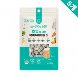 베이펫 초유 담은 북어&야채트릿 15g x5