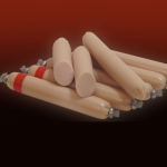 첼시 쁘띠 닭가슴살 소시지 32p x3
