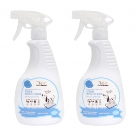 베이킹소다 액상 탈취제 베이비파우더향 550ml x2