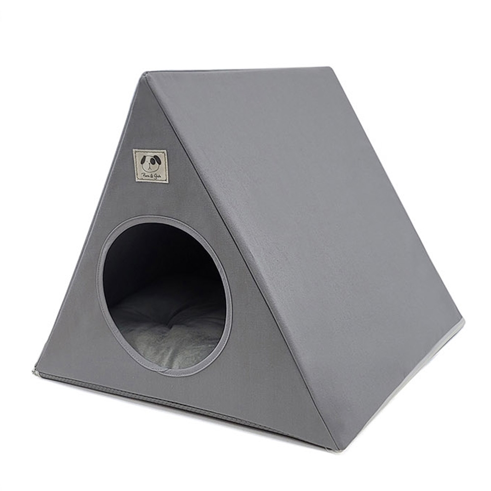 페로가토 강아지 삼각텐트 그레이