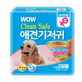 와우 크린세이프 암컷기저귀 소형 20매