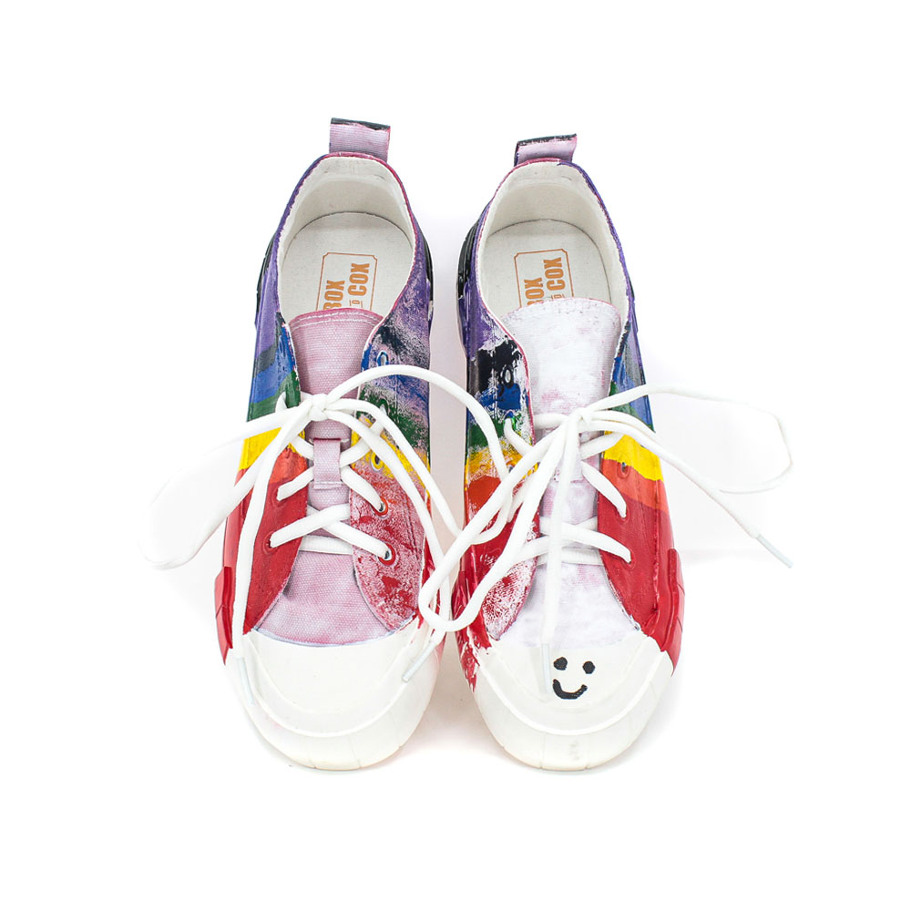 [박스앤콕스] B&C White Custom Rainbow Smile