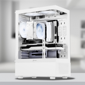 주연테크 MARINE D35666 화이트라이젠5 5600 라데온 RX 6600 게이밍 데스크탑 PC 라라랜드