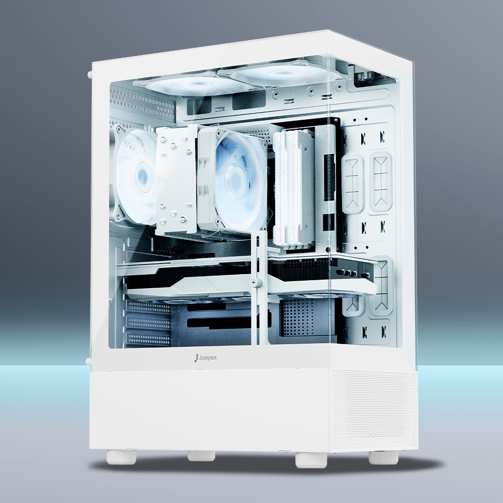 주연테크 MARINE D35646TP 화이트라이젠5 5600 RTX4060Ti 게이밍 데스크탑 PC<BR>Windows11 Pro