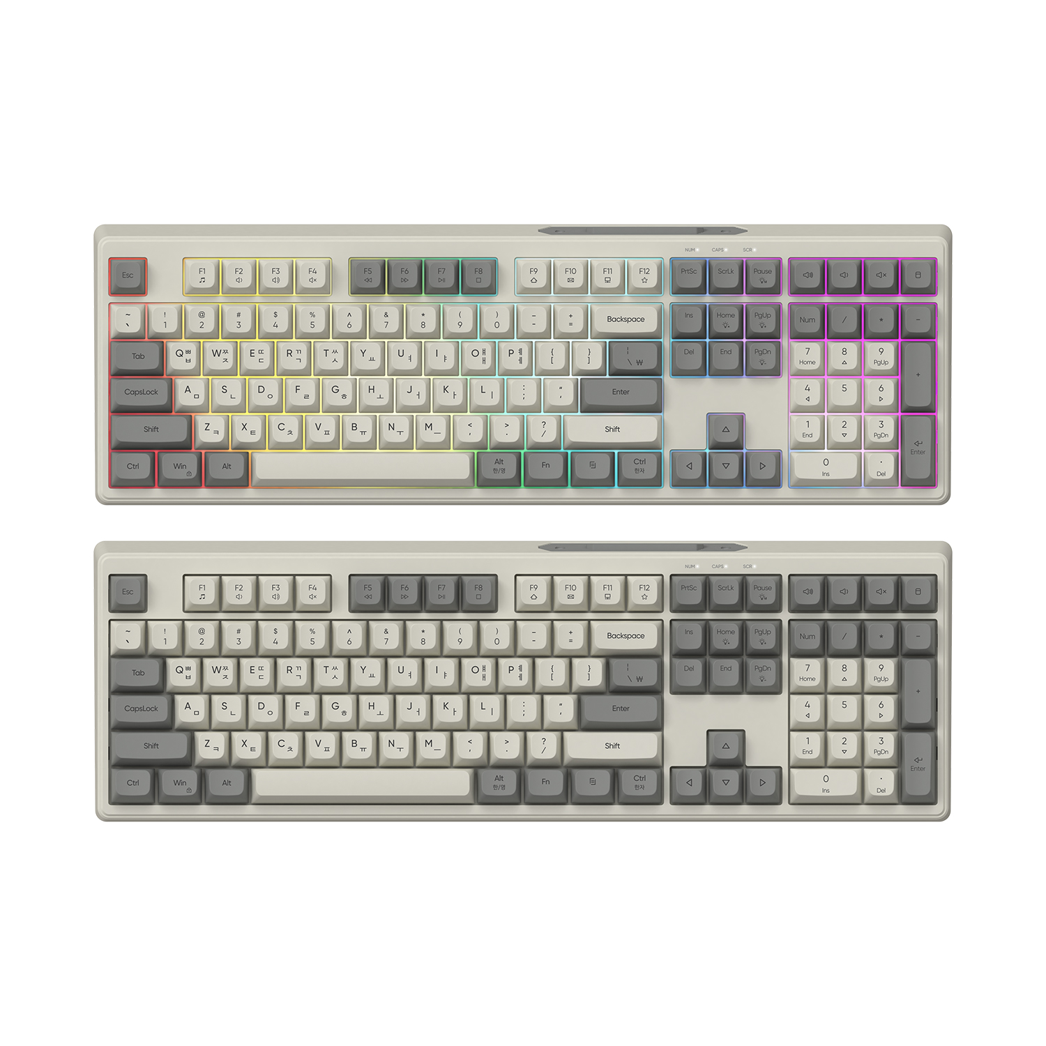 긱스타 GK01 멤브레인 키보드 레트로 USB-C 사무용 게임용<br>