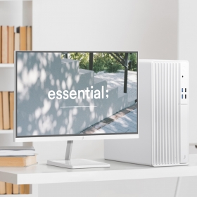 주연테크 D1v32GV22FX-W 화이트AMD 라이젠3 3200G+22인치 데스크탑 모니터 패키지 PC