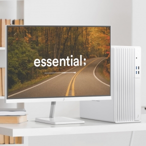 주연테크 D1v32GV27FX-W 화이트AMD 라이젠3 3200G+27인치 데스크탑 모니터 패키지 PC