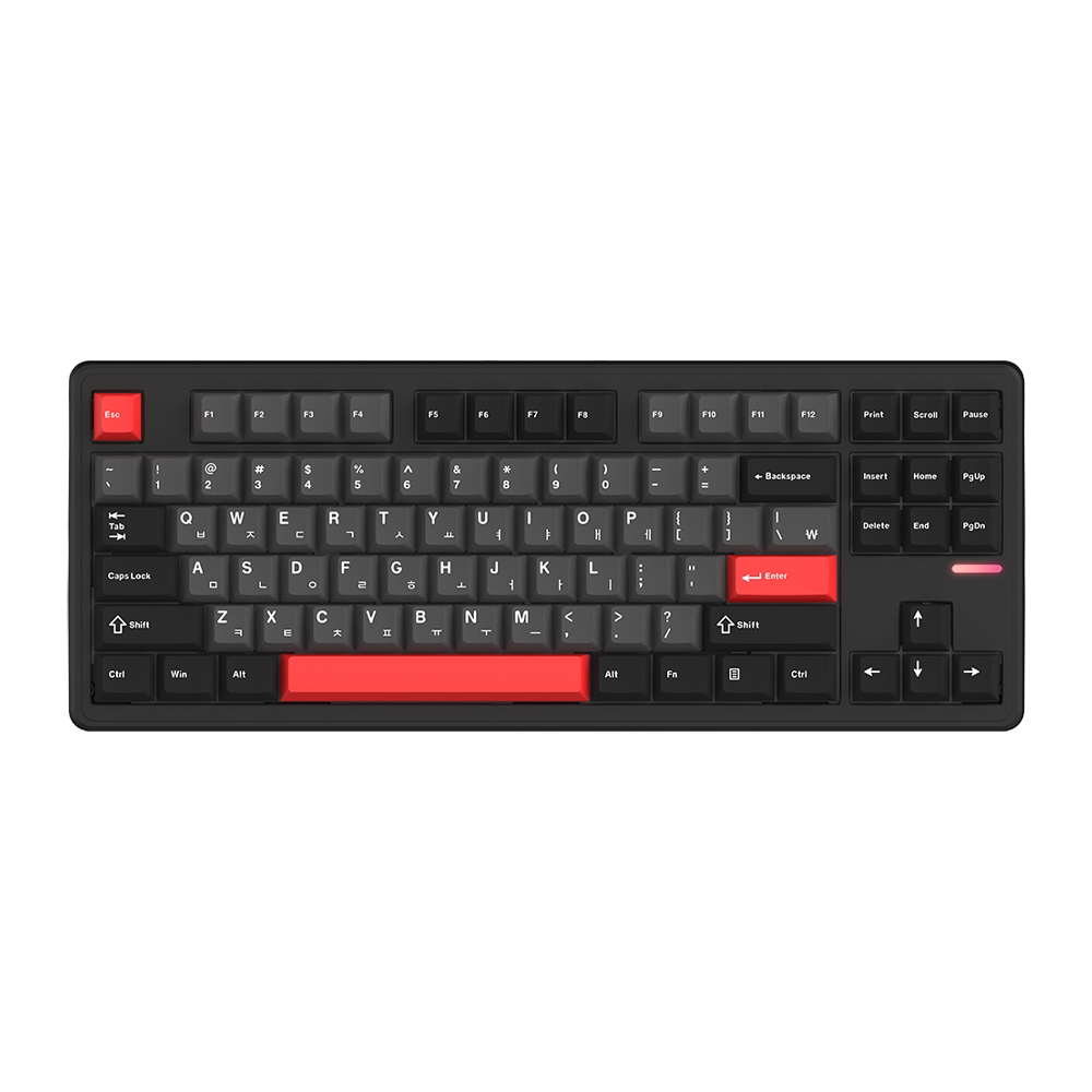 긱스타 GKG87R 유무선 저소음 기계식 키보드 텐키리스 게이밍 사무용 가스켓 HMX 선셋