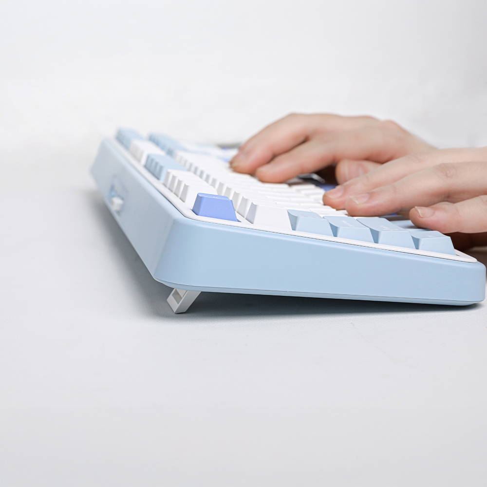 EPOMAKER 에포메이커 TH99 유무선 기계식 키보드 3모드 핫스왑 정식수입 AS가능 화이트 블루