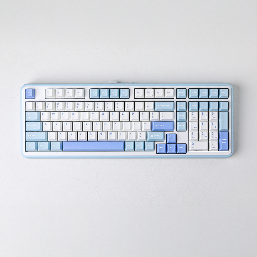 EPOMAKER 에포메이커 TH99 유무선 기계식 키보드 3모드 핫스왑 정식수입 AS가능 화이트 블루