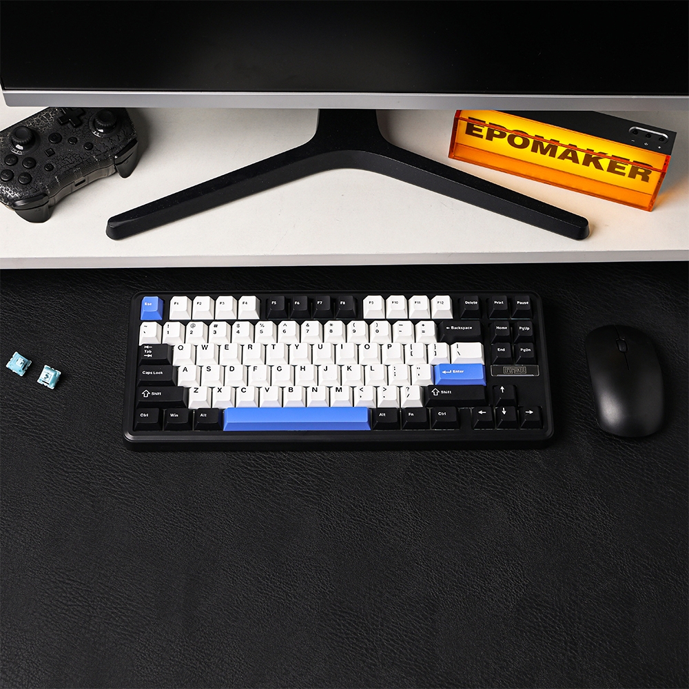 EPOMAKER 에포메이커 TH85 유무선 기계식 키보드 3모드 VIA지원 핫스왑 정식수입 AS가능 블랙 화이트 블루