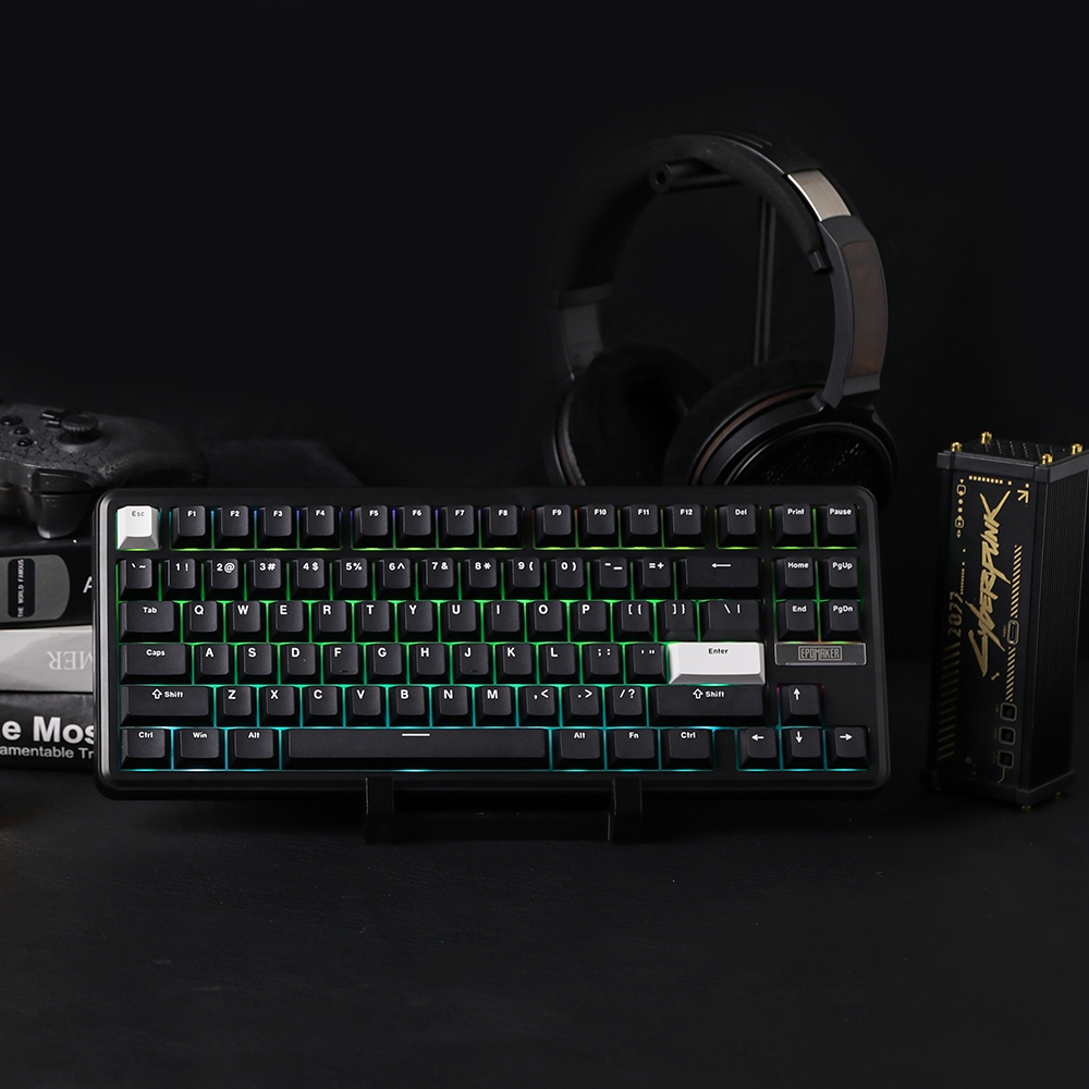 EPOMAKER 에포메이커 TH85 유무선 기계식 키보드 3모드 VIA지원 핫스왑 정식수입 AS가능 블랙 화이트