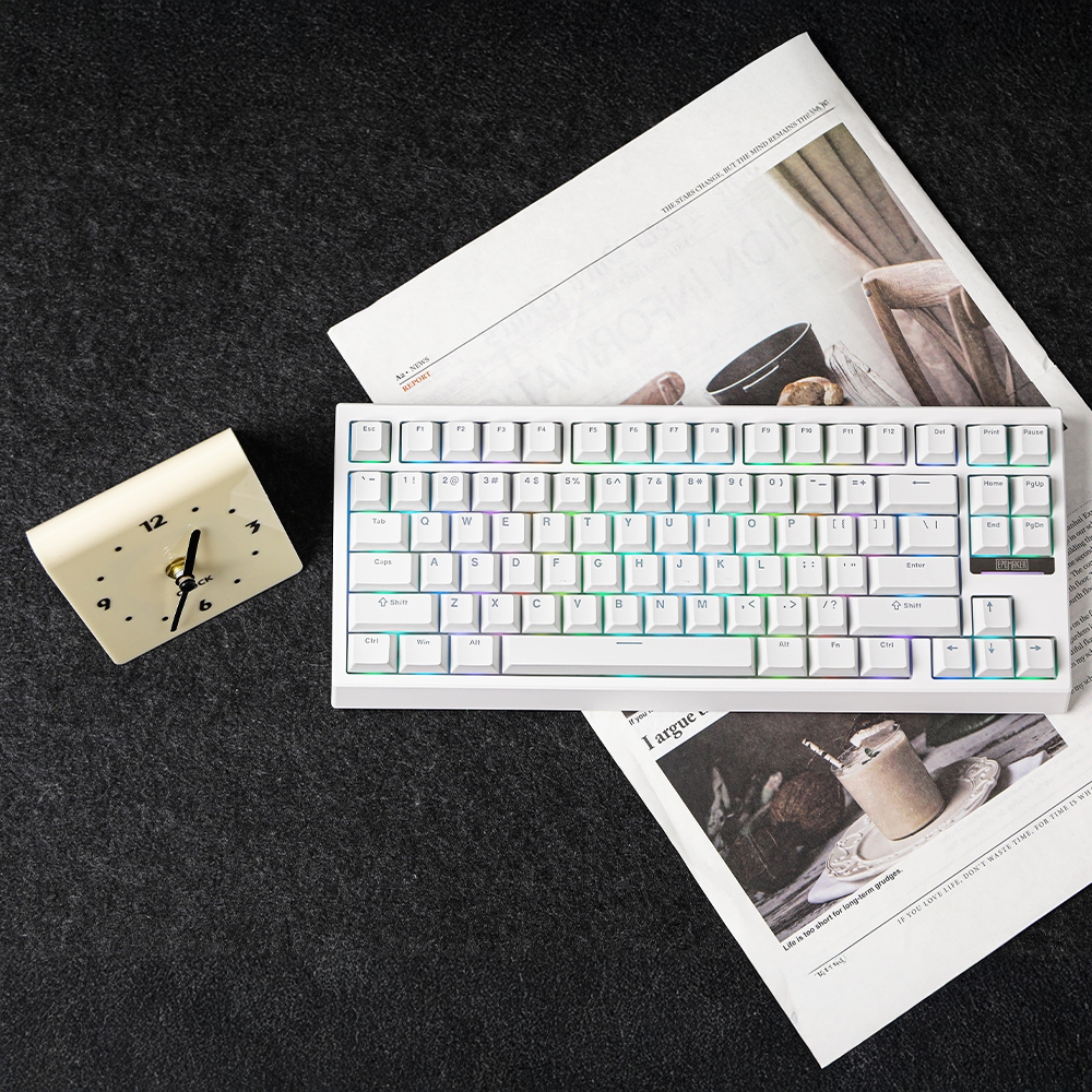 EPOMAKER 에포메이커 G84 유무선 기계식 키보드 3모드 VIA지원 핫스왑 정식수입 AS가능 화이트