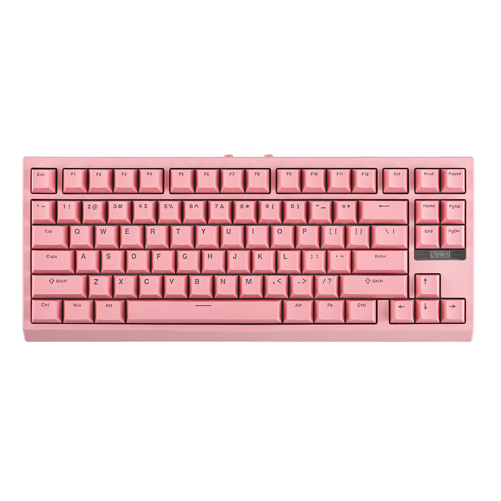 EPOMAKER 에포메이커 G84 유무선 기계식 키보드 3모드 VIA지원 핫스왑 정식수입 AS가능 핑크