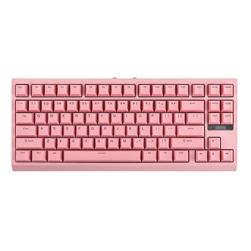 EPOMAKER 에포메이커 G84 유무선 기계식 키보드 3모드 VIA지원 핫스왑 정식수입 AS가능 핑크