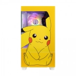 주연테크 포켓몬스터 피카츄ARGB BTF 미니타워UV 코팅 인쇄 강화유리 PC 케이스