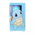 주연테크 포켓몬스터 꼬부기ARGB BTF 미니타워UV 코팅 인쇄 강화유리 PC 케이스