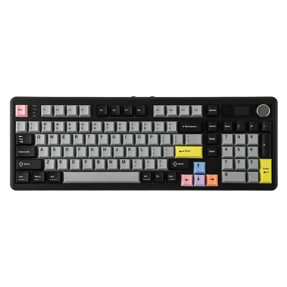 EPOMAKER 에포메이커 TH99 PRO 유무선 게이밍 기계식 키보드 3모드 핫스왑 풀배열 정식수입 AS가능 영문각인 블랙